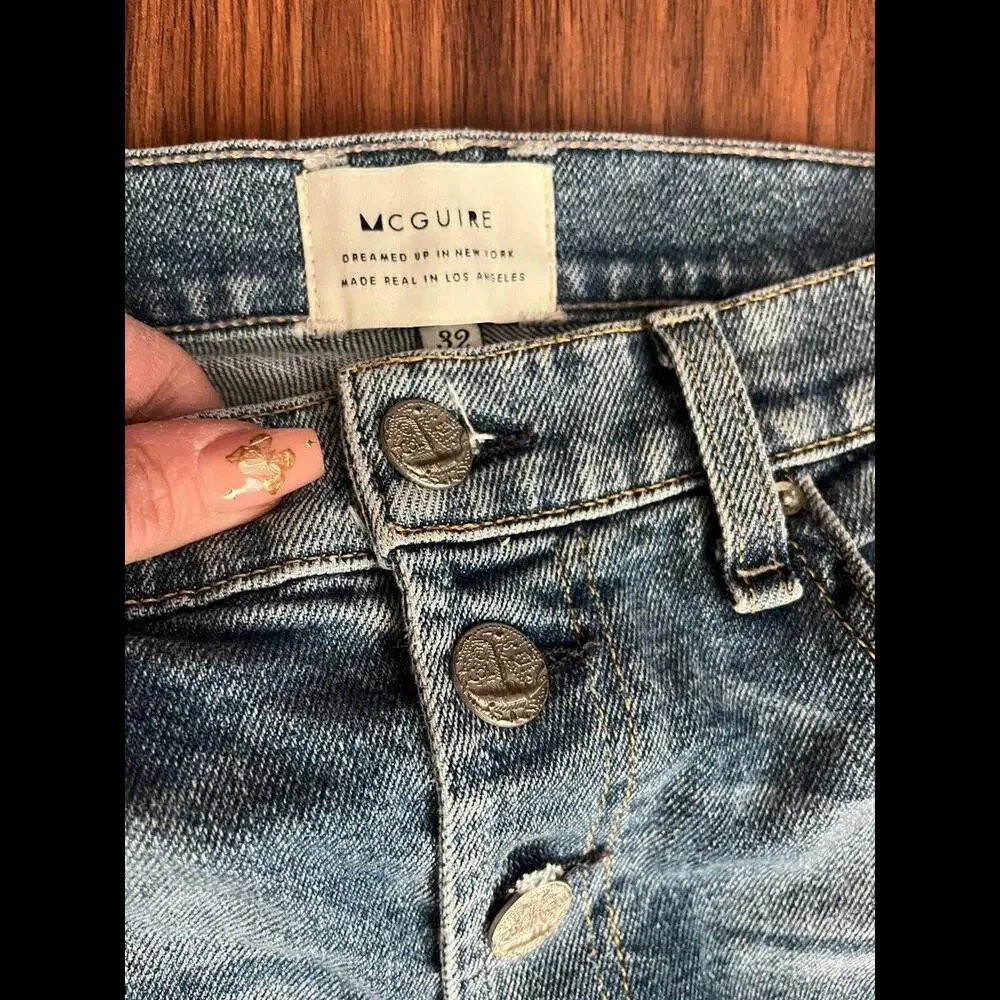 New without tags McGuire Valletta Straight Jeans 32 - Picture 2 of 6